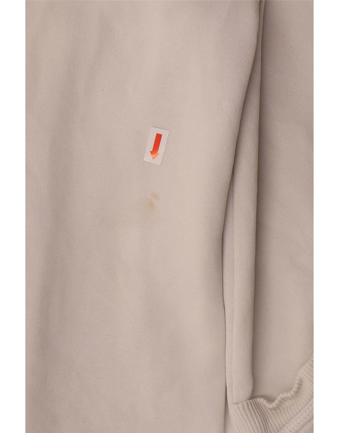 PUMA Sudadera con capucha y cremallera para mujer UK 10 Small White