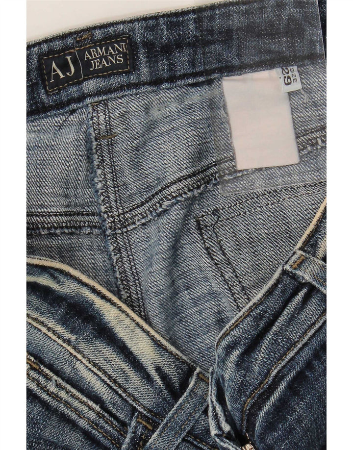 Jeans Armani Mujer Desgastados Slim W29 L29 Azul Marino
