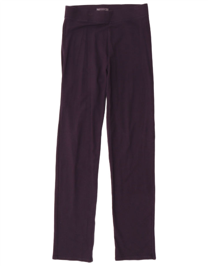 MARKS & SPENCER Leggings para mujer UK 12 Mediano Azul marino Algodón