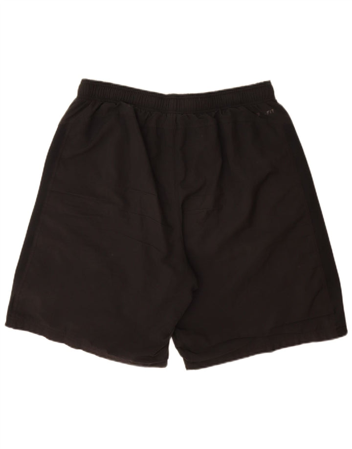 Nike Pantalones cortos deportivos Dri Fit para hombre XL Poliéster negro
