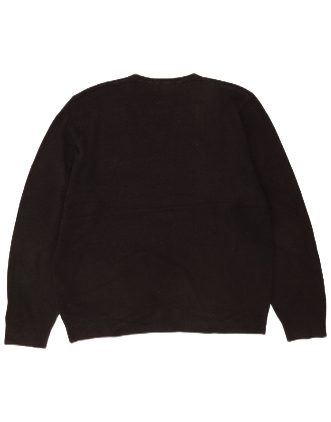 Marks & Spencer Suéter con Cuello en V para Hombre Grande Acrílico Negro