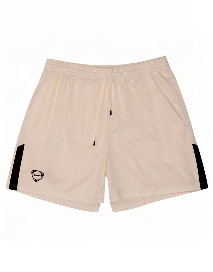 Nike - Pantalones cortos deportivos para hombre (talla grande), color blanco y poliéster