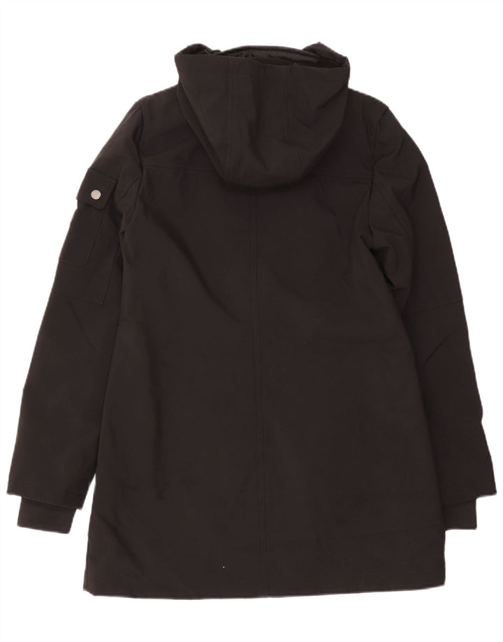 French Connection Chaqueta Parka con Capucha para Mujer UK 40 Small Negro