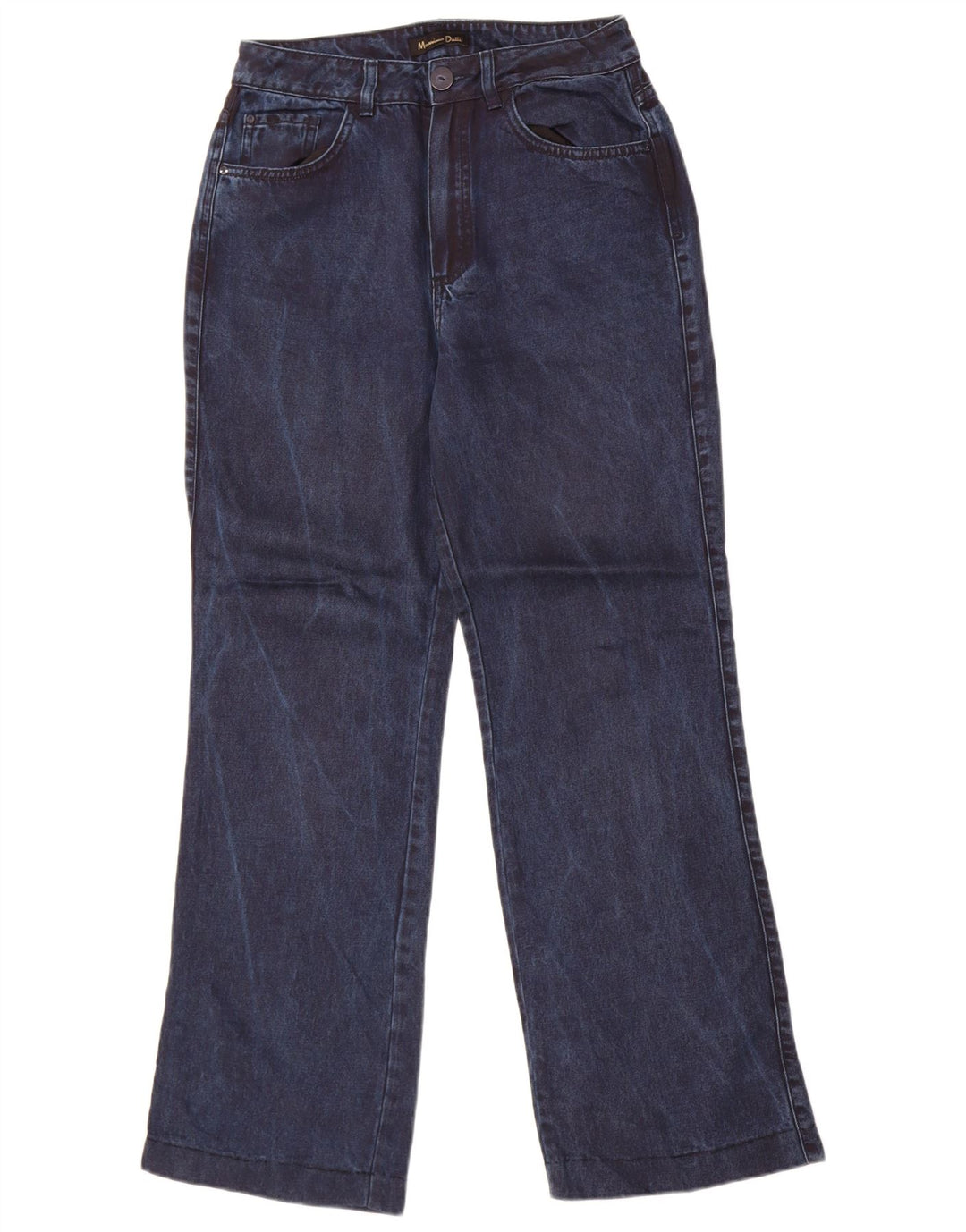 Massimo Dutti Jeans Bootcut Mujer EU 36 XS W26 L29 Azul Marino Lyocell