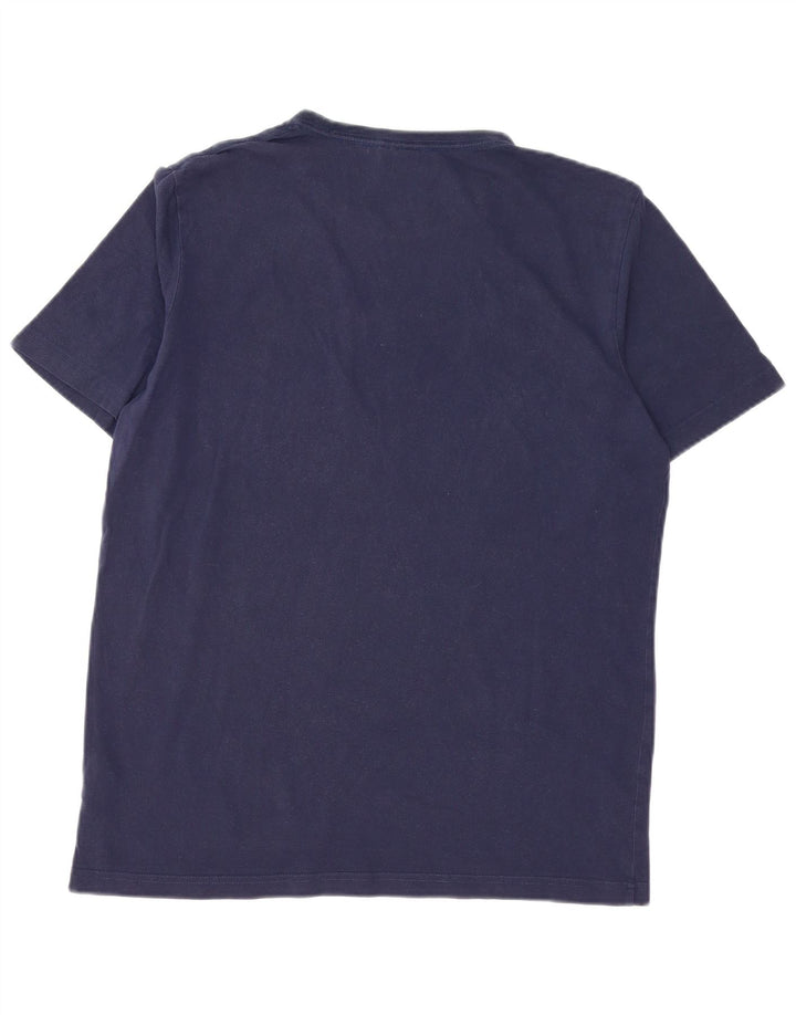 Camiseta Puma Hombre Top Grande Azul Marino Algodón