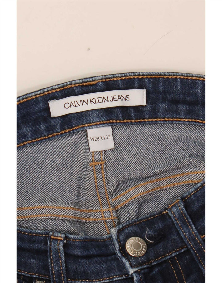 Calvin Klein Jeans ajustados para hombre W28 L32 Algodón azul