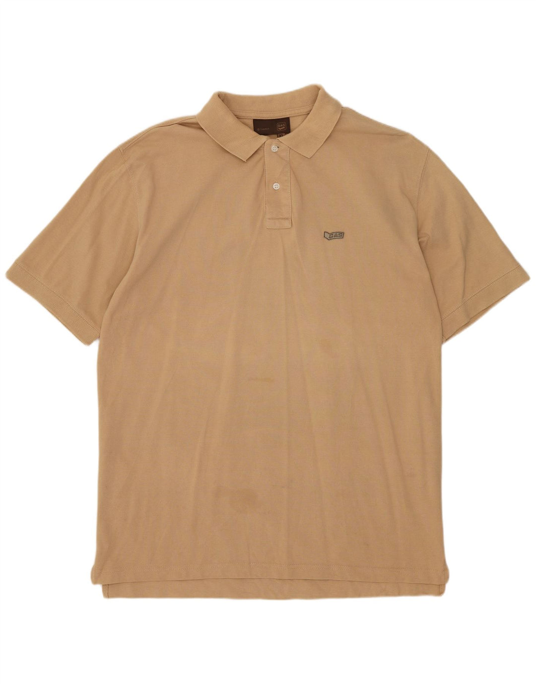 GAS Polo Hombre XL Algodón Beige