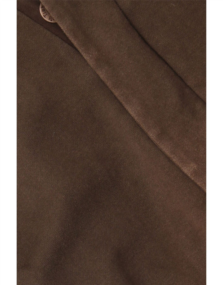 TIMBERLAND Chaqueta bomber ajustada para hombre Reino Unido 40 Grande Algodón marrón