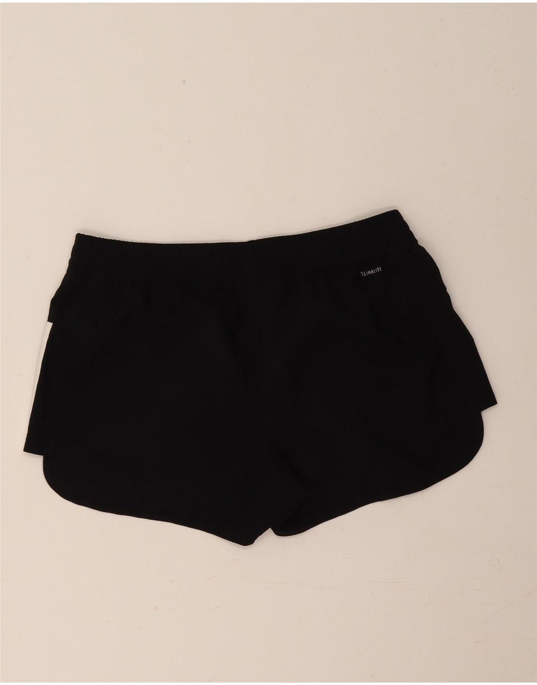 Adidas Mujer Climalite Sport Shorts UK 12/14 Mediano Negro Poliéster