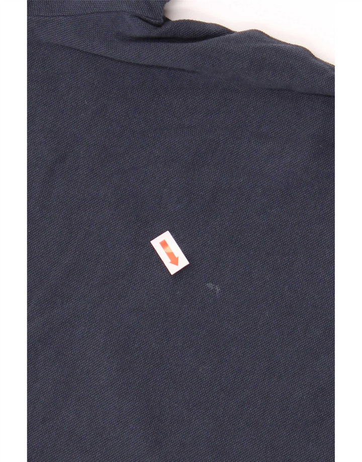 Polo Hugo Boss Hombre Pequeño Algodón Azul Marino