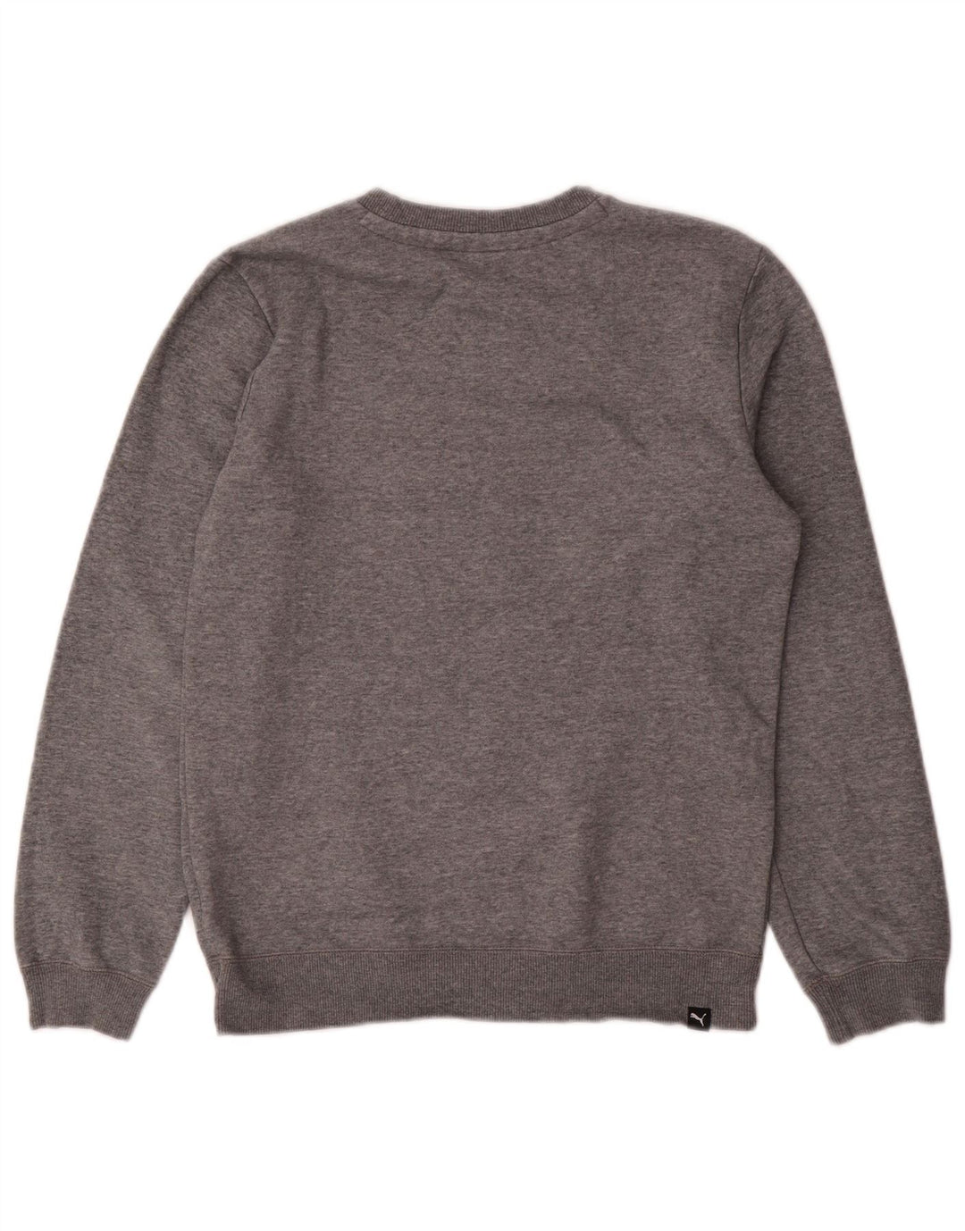 PUMA Sudadera con gráfico para niños 13-14 años Gris