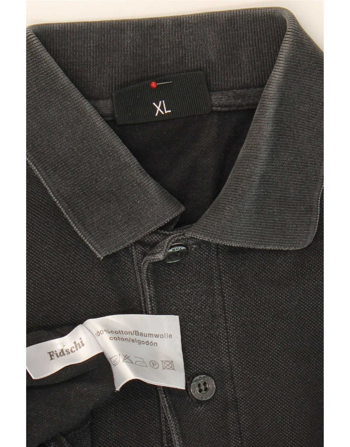 Polo Hugo Boss Hombre XL Algodón Negro