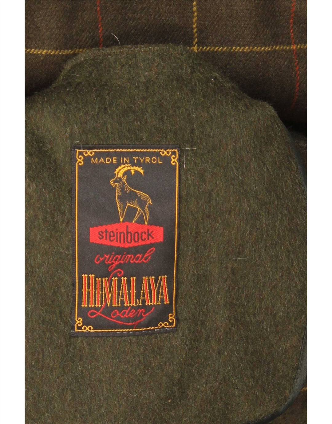 Abrigo Steinbock para hombre IT 48 Lana caqui mediana