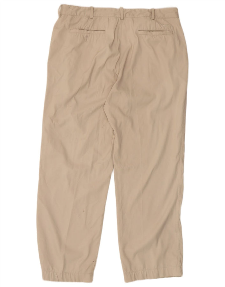 Pantalón chino recto NIKE Hombre W34 L30 Poliéster beige