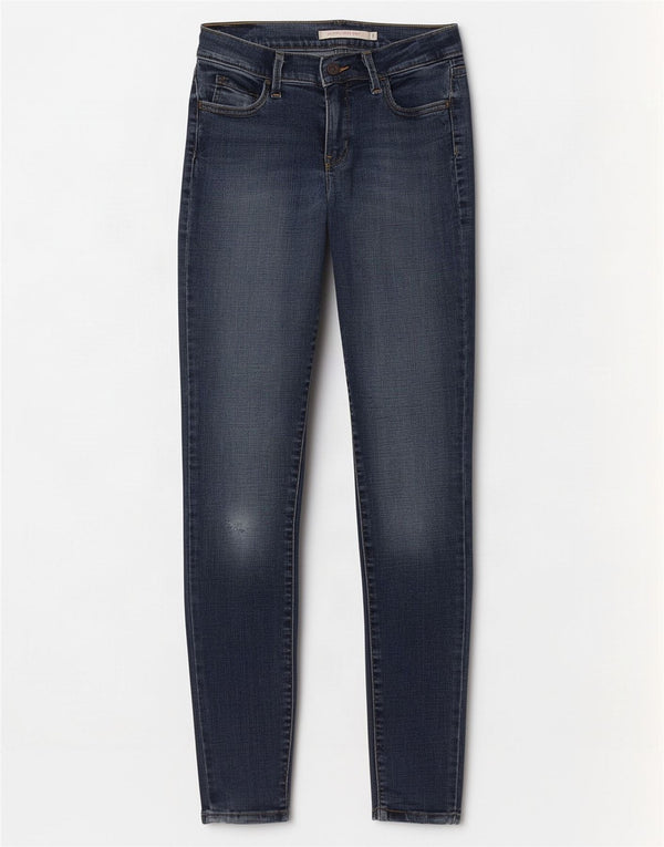 Vaqueros Levi's 710 Super Skinny para mujer W26 L32 Algodón azul
