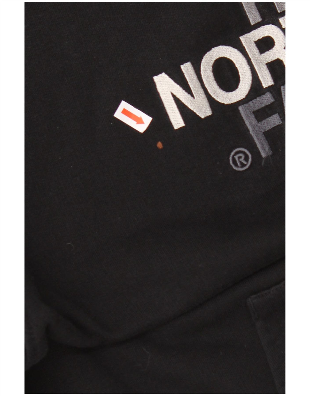 THE NORTH FACE Jersey con capucha gráfico para hombre XL Algodón negro