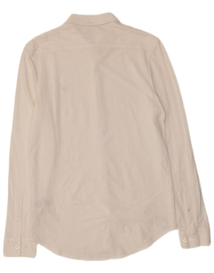 Camisa Farah Hombre Mediana Algodón Blanco