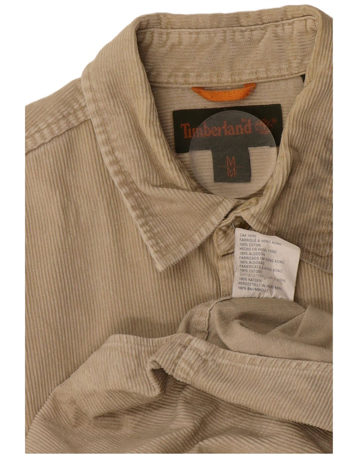 TIMBERLAND Camisa De Pana Para Hombre Algodón Beige Medio