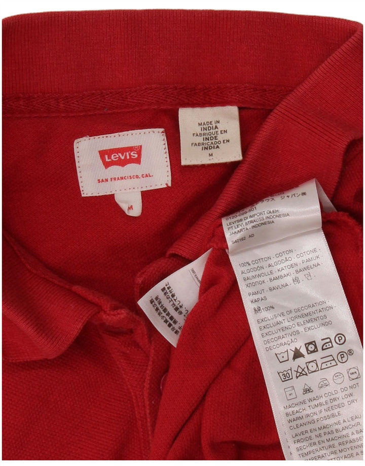 Polo Levi's Hombre Algodón Rojo Medio
