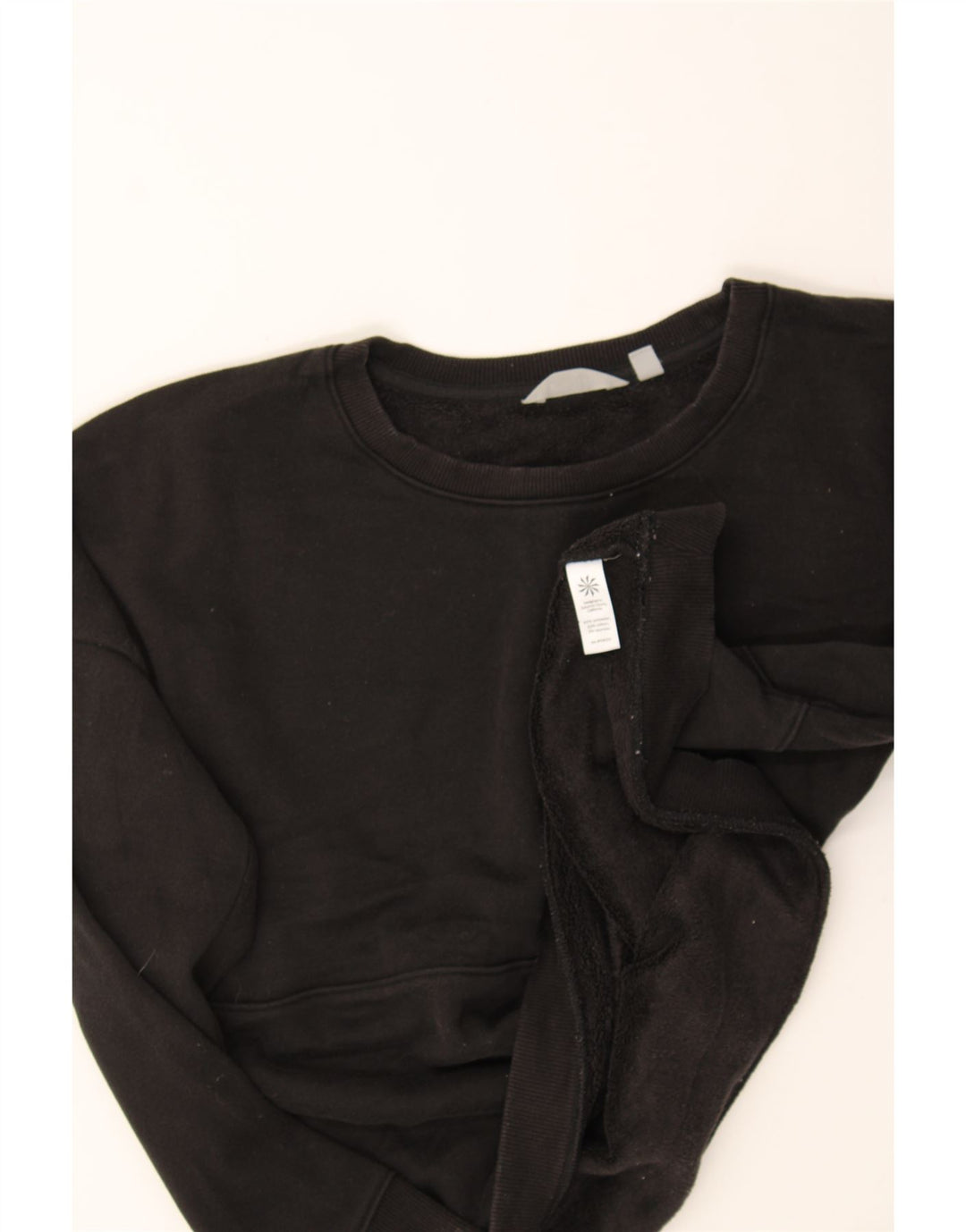 ATHLETA Womens Sweatshirt Jumper UK 18 XL Black Polyester Vintage Athleta and Second-Hand Athleta from Messina Hembry 