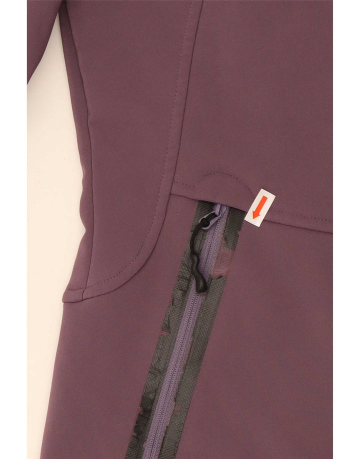 Jack Wolfskin Chaqueta cortavientos para mujer UK 8 Small Poliéster morado