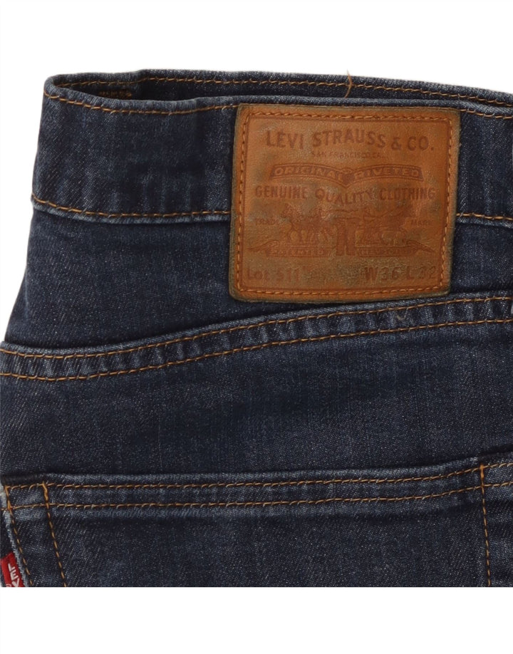LEVI'S Vaqueros cónicos 511 para hombre W36 L32 Algodón azul