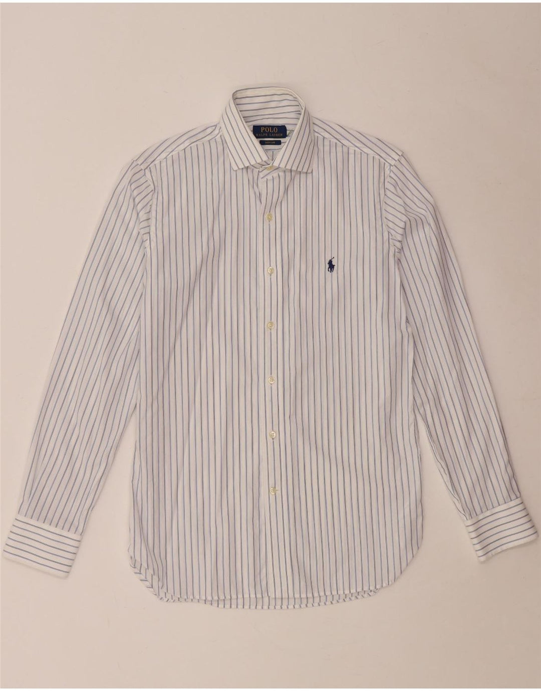 POLO RALPH LAUREN Camisa Hombre Pequeña Rayas Blancas