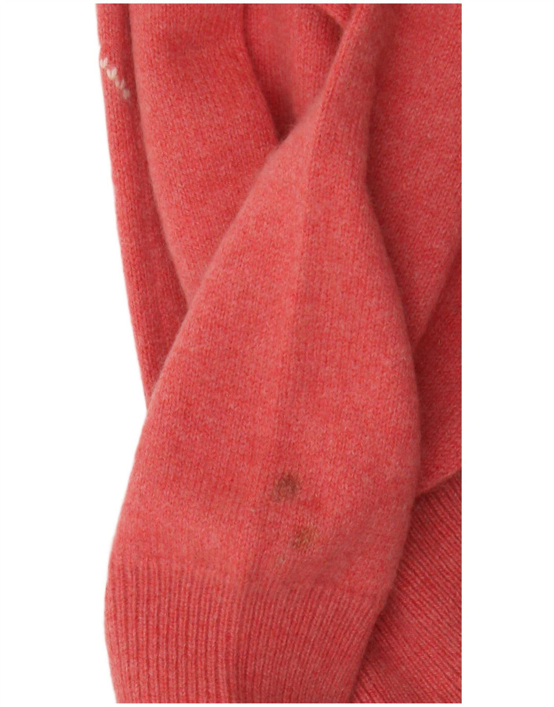 Peter Scott Cárdigan para hombre suéter grande de lana rosa Argyle/Diamond