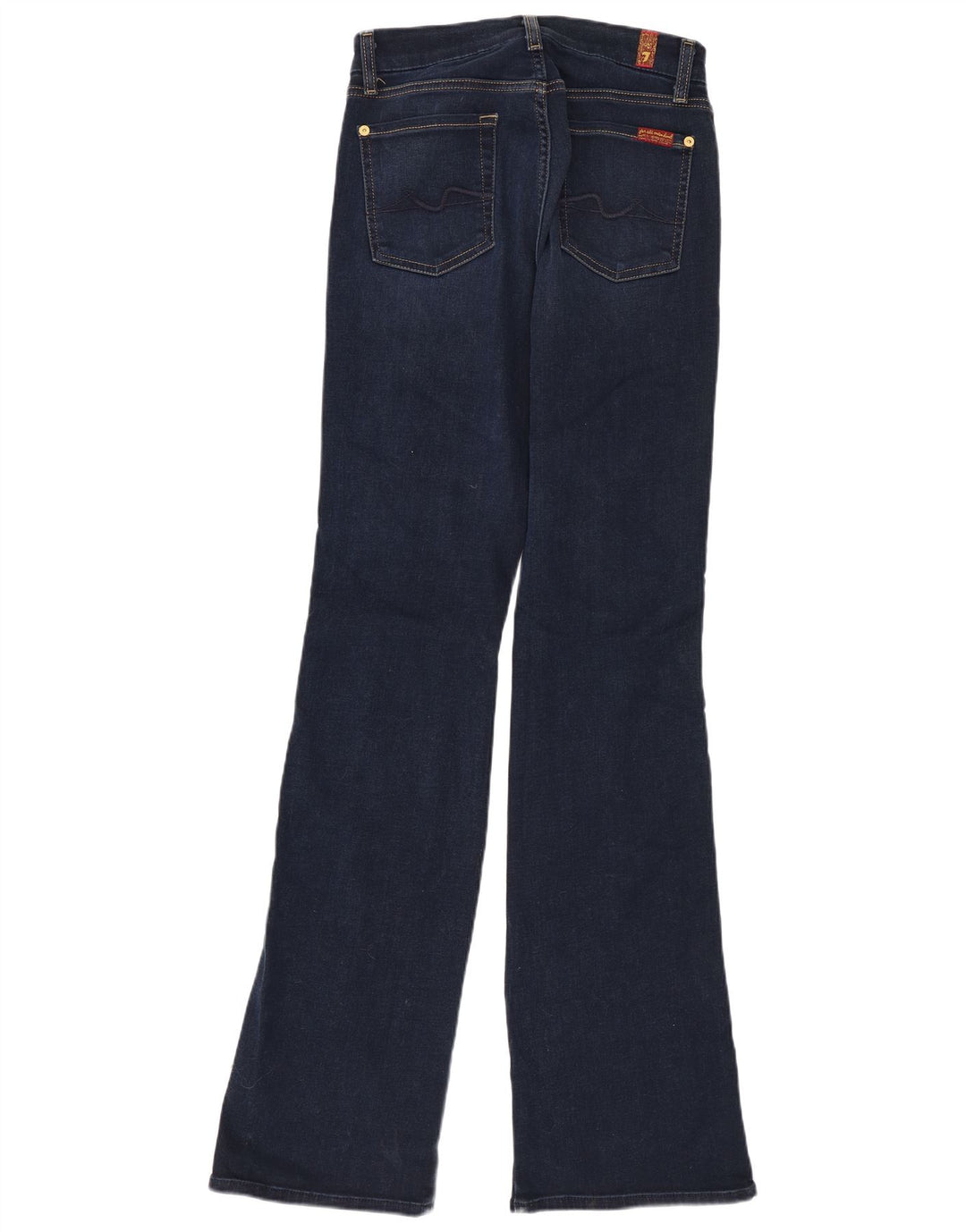 Vaqueros Bootcut para mujer 7 For All Mankind W26 L33 Algodón azul marino
