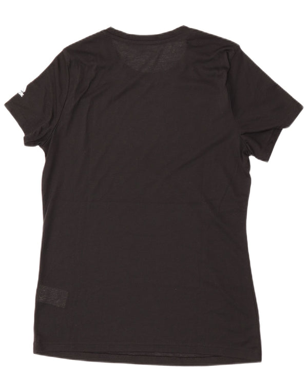 Reebok Camiseta Cross Fit Graphic para Mujer UK 40/40 Grande Poliéster Negro
