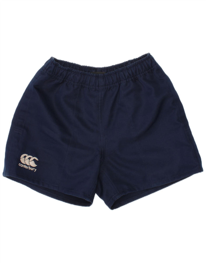 CANTERBURY Pantalón corto deportivo para niño 11-12 años Azul marino
