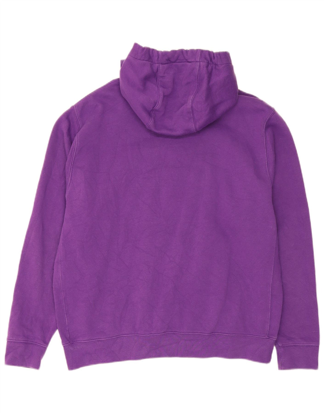 Nike Jersey con capucha para hombre, talla grande, color morado, algodón