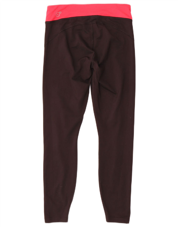 Puma Leggings para mujer UK 10 Small Black Colorblock
