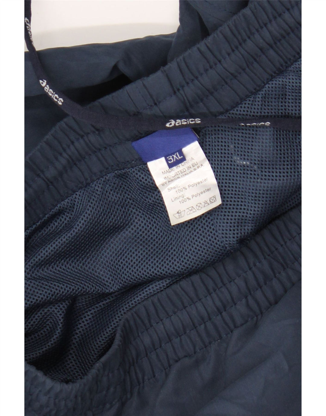 Pantalón Chándal Asics Niño 15-16 Años 3XL Azul Marino Poliéster