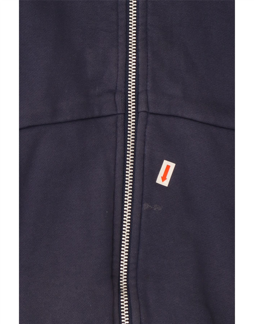 Nike - Sudadera con capucha y cremallera gráfica para hombre, color azul marino mediano