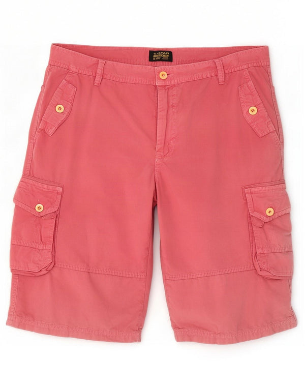 Pantalones cortos tipo cargo para hombre G Star W38 XL Rosa