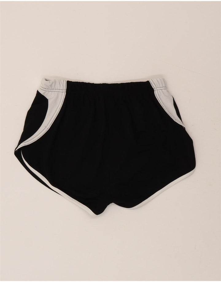 Pantalones cortos deportivos Asics para mujer UK 40 Mediano Negro Colorblock Poliéster