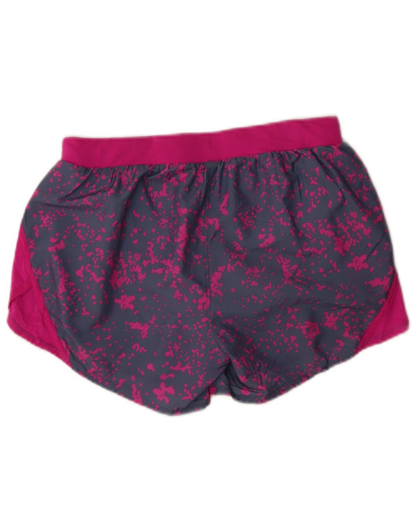 Under Armour Pantalones cortos deportivos Heat Gear para mujer Reino Unido 8 Pequeño gris manchado
