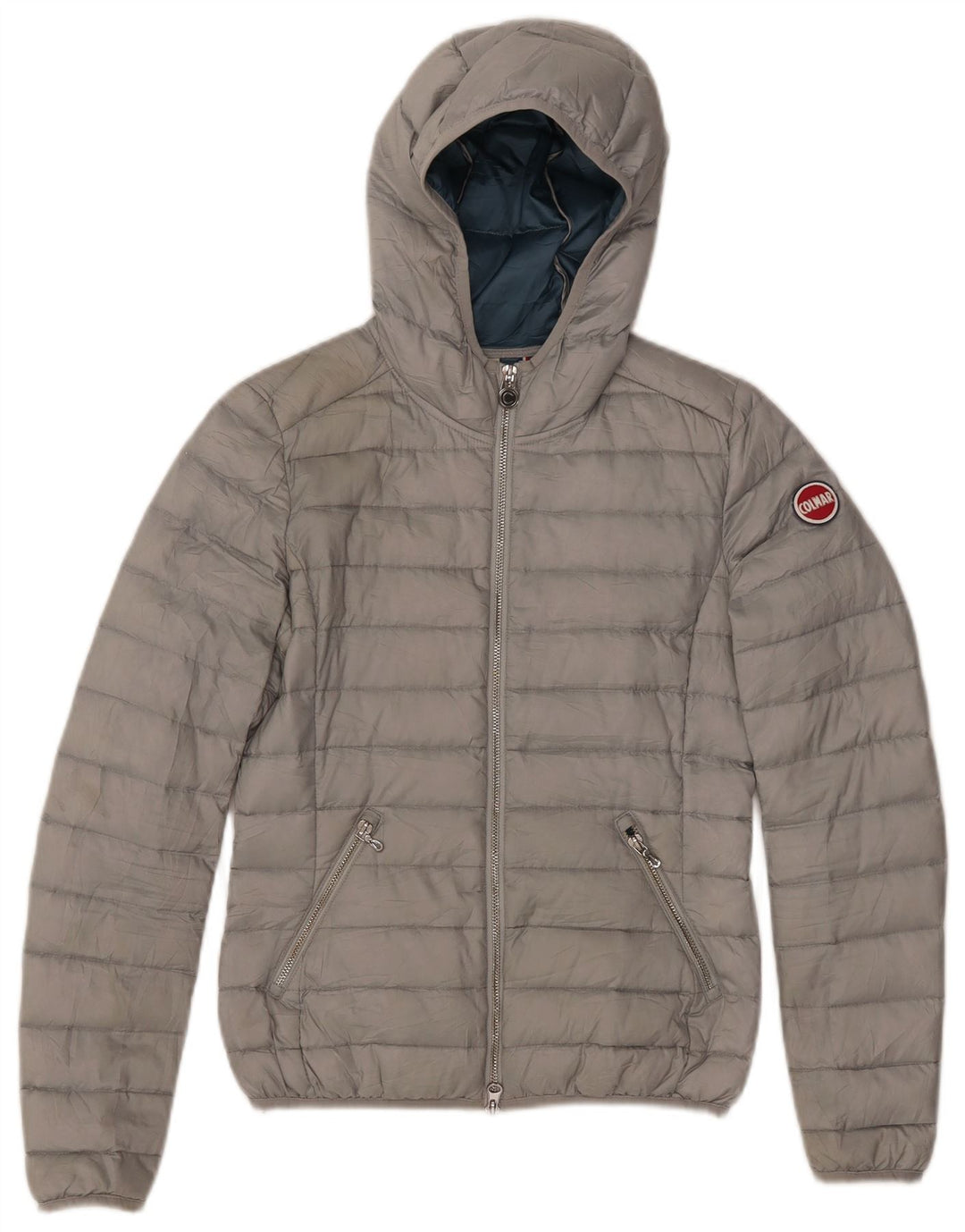 Colmar Mujer Chaqueta Acolchada Con Capucha IT 38 2XS Gris