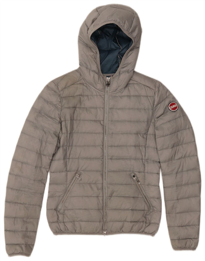 Colmar Mujer Chaqueta Acolchada Con Capucha IT 38 2XS Gris
