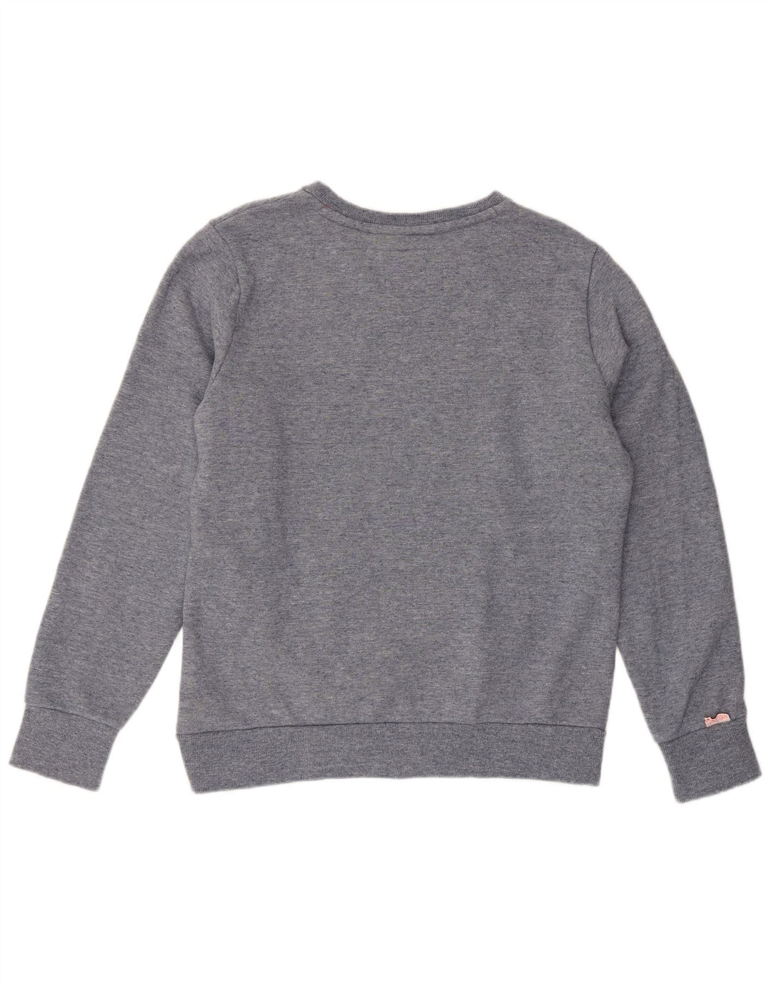 SUPERDRY Sudadera Jumper para Mujer ES 40 XL Algodón Gris