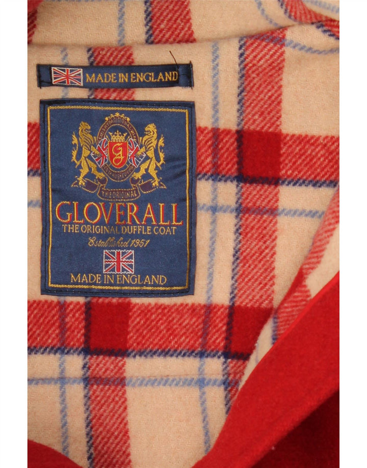 Gloverall - Trenca con capucha para mujer, talla 40, XL, color rojo