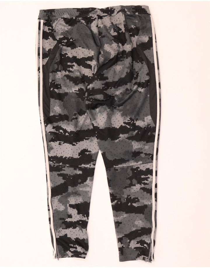 Pantalón Chándal ADIDAS Hombre XL Gris Camuflaje Poliéster
