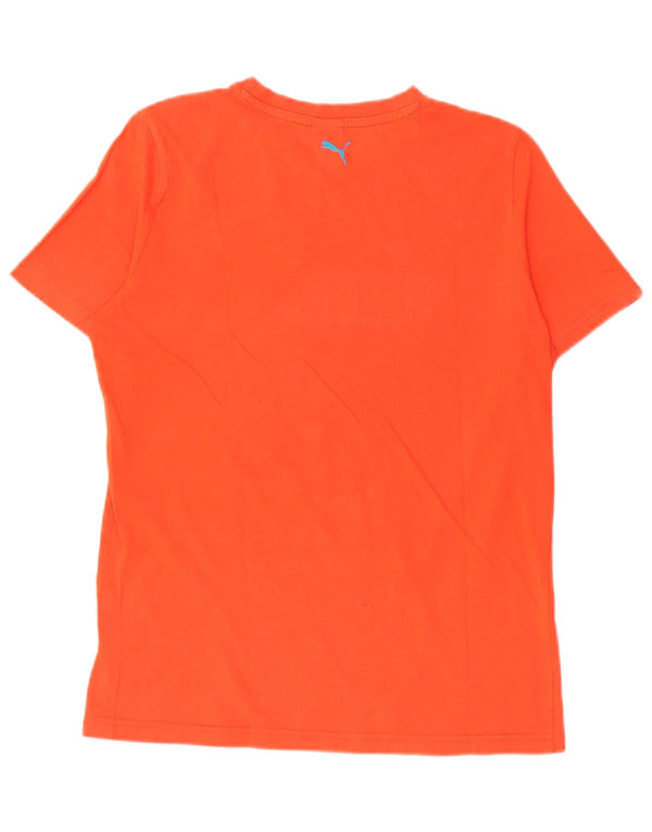 PUMA Camiseta gráfica para niña 13-14 años Naranja