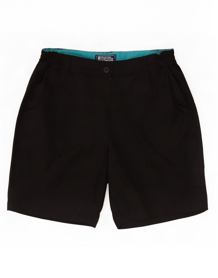Pantalones cortos chinos para mujer Mountain Warehouse UK 10 Small W26 Poliéster negro
