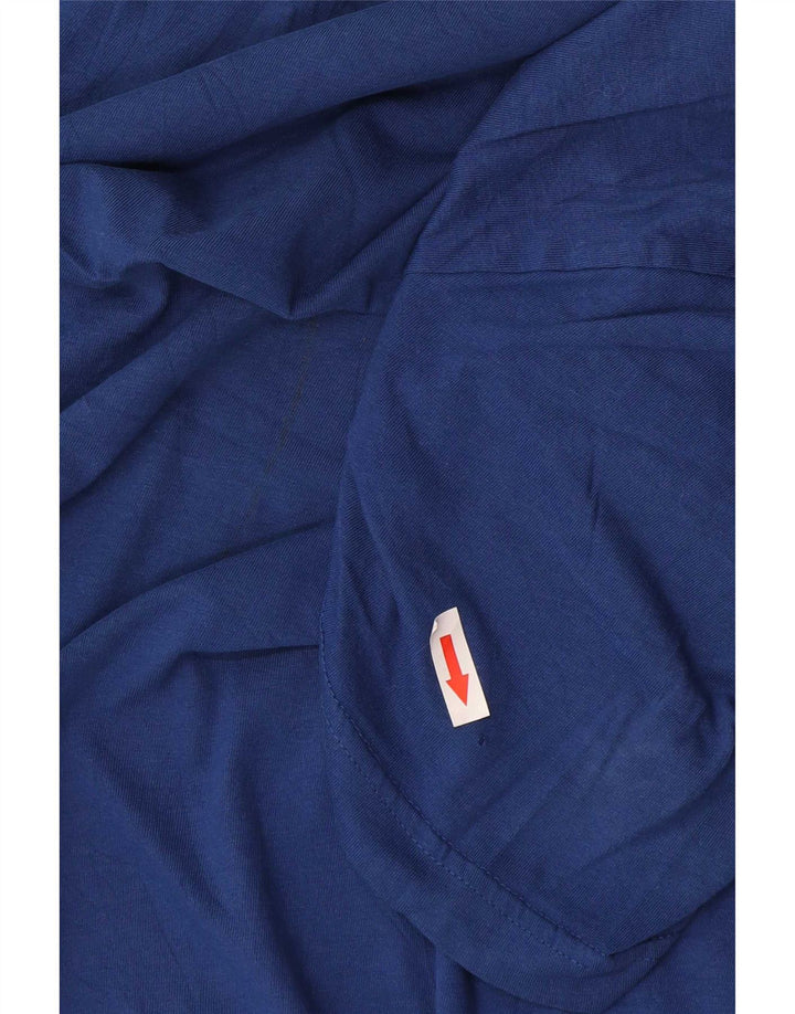 Hurley - Camiseta gráfica para hombre, talla grande, algodón azul