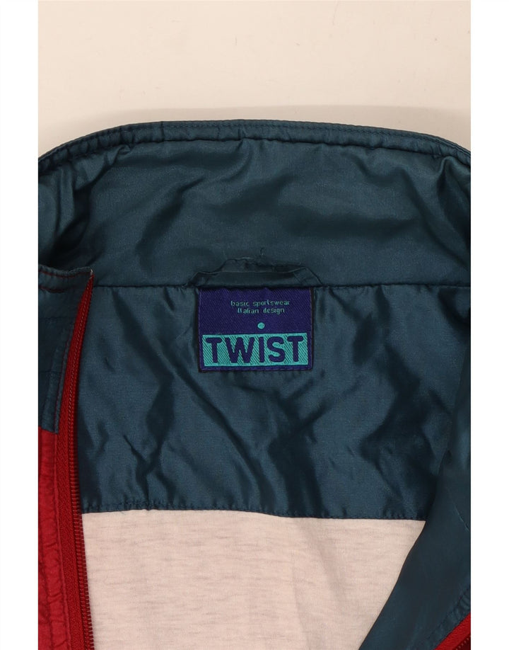 BASIC Chaqueta de chándal para hombre, talla grande, multicolor, color block