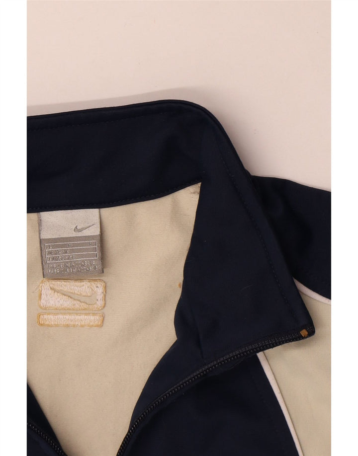 Nike - Chaqueta de chándal para niño, 12-13 años, color beige, talla grande