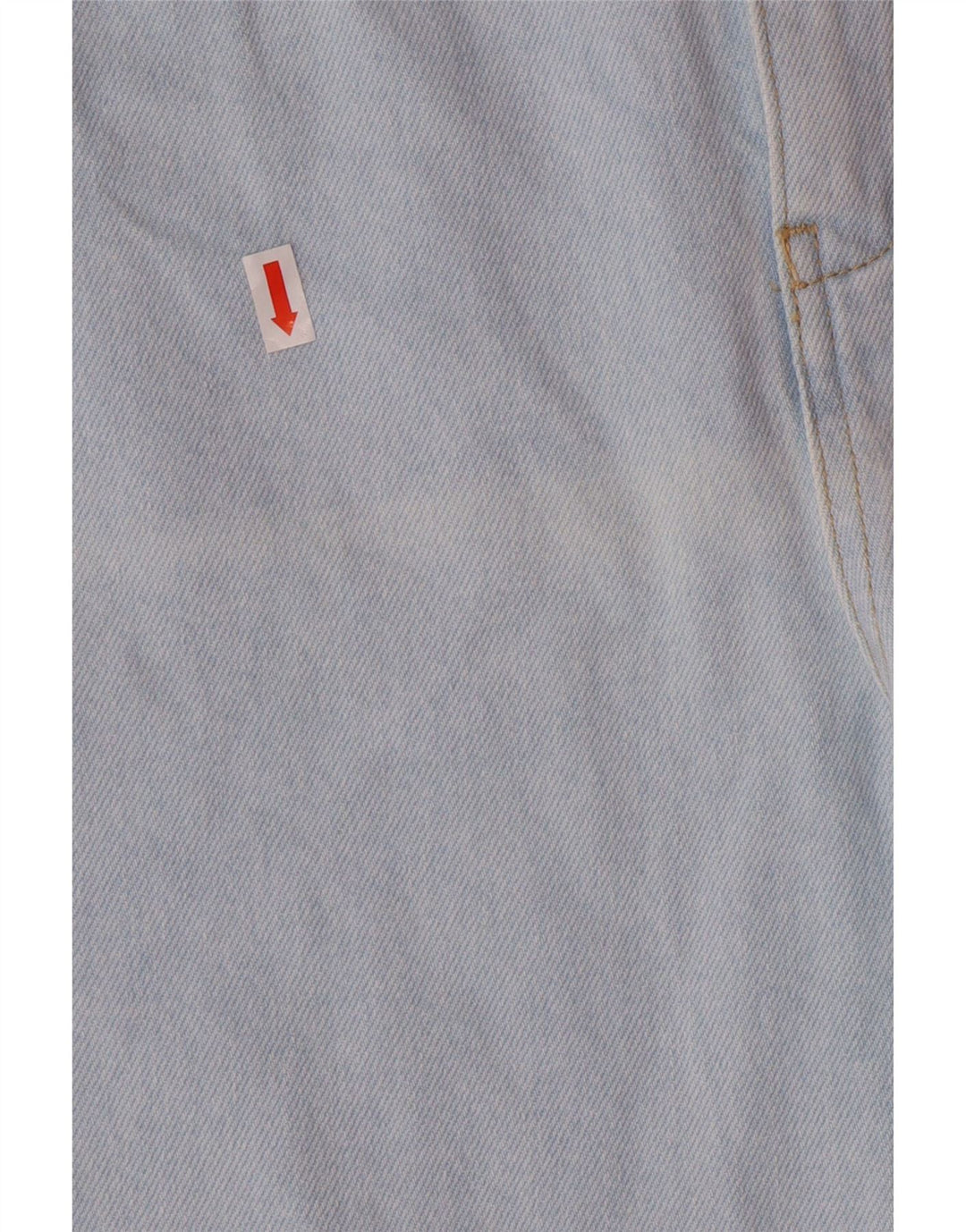 Zara Vaqueros de pierna ancha y cintura alta para mujer EU 42 Large W32 L26 Blue Classic