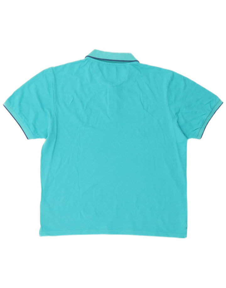 Polo North Sails Hombre Grande Azul Algodón